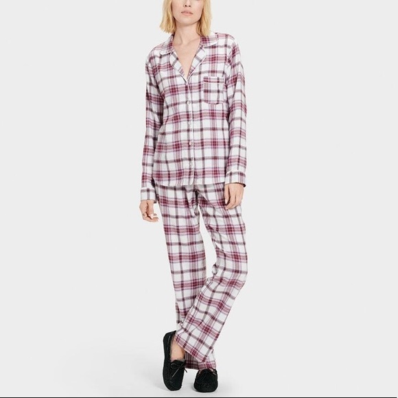 UGG Women's Raven Flannel Pajama Set - Picture 2 of 9